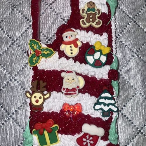 Christmas Red White Case