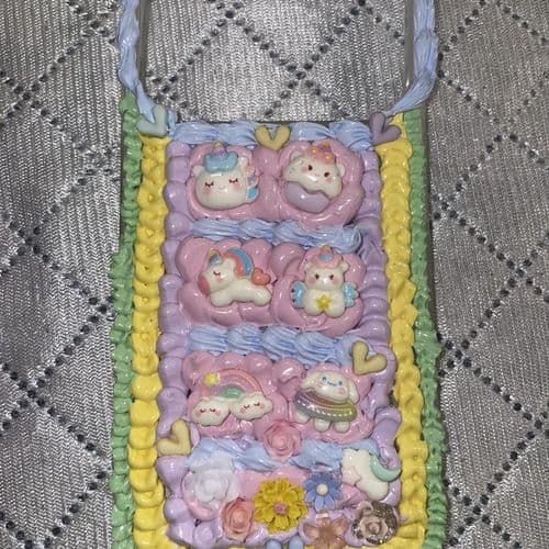 Pastel Sanrio Figures Case