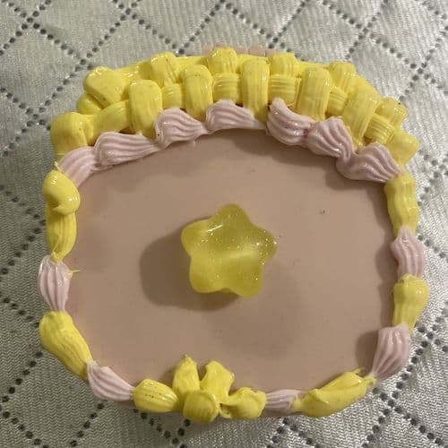 Yellow Star Jewelry Box
