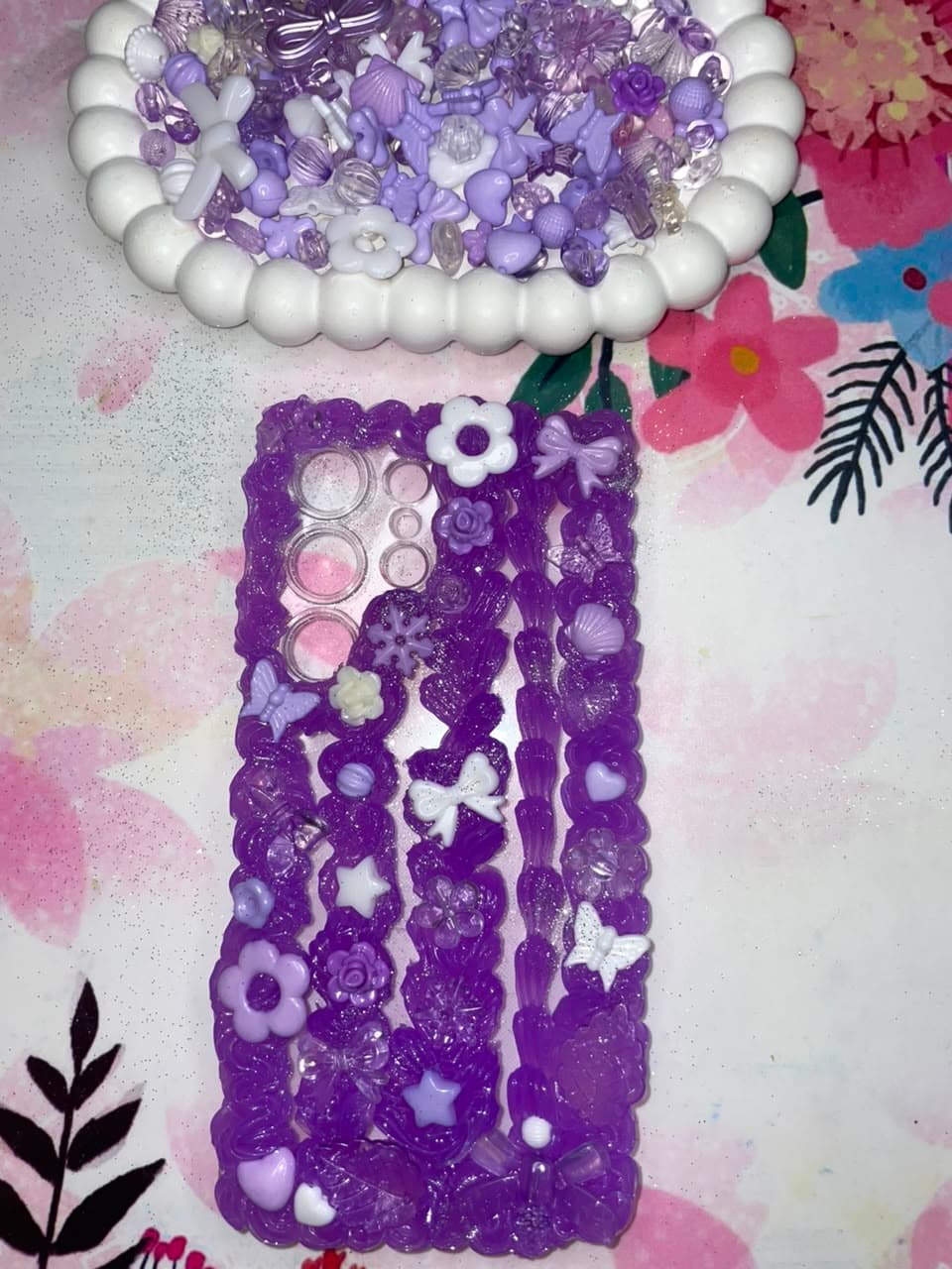 Lilac garden decoden phone case